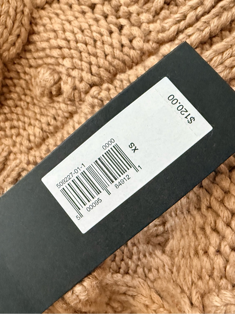 NWT, Banana Republic, 100% Organic Cotton, Cable Knit Sweater, sz XS - Picture 7 of 9